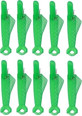 10 Pcs Green Fish Type Needle Threader Sewing Machine Threader Stitch Insertion Tools Quick Simple Threader DIY Sewing Accessories Tools