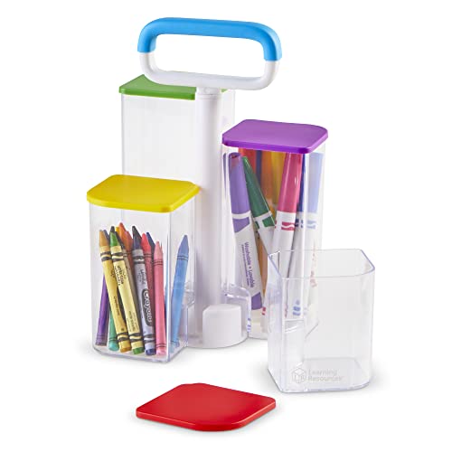 Learning Resources Create-a-Space See-Thru Storage Caddy