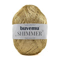 Shimmer Metallic Thread for Crochet, Lace & Embroidery, Gold, Gold Glitter - color: Gold, Gold Glitter, size: 1 Pack