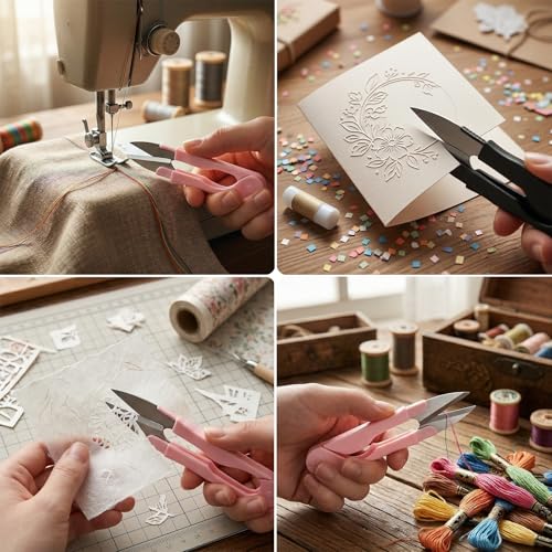 3 Pcs Thread Snips, Portable Yarn Threads Cutter, Sewing Scissors