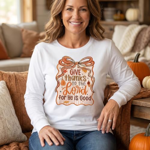 25 Pcs Fall Dtf Transfers Ready to Press Iron on Transfers - color: Autumn Bible Verse