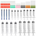 Glue Applicator Syringe with Blunt Tip Needle for Liquid, Ink, Oil, Perfume