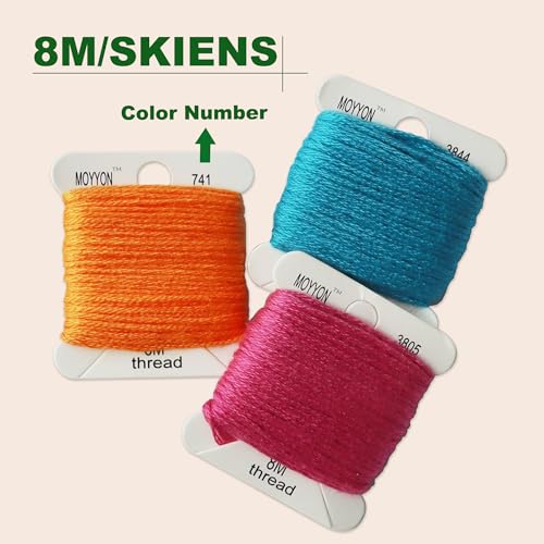 400+Pcs Vibrant Rainbow Embroidery Floss kit for Making Friendship Bracelets