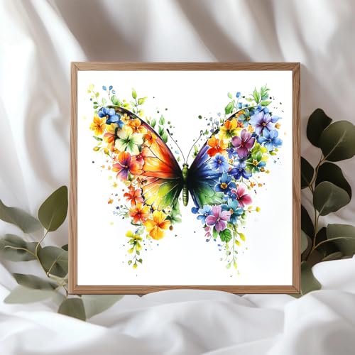 ZuoAnLF Cross Stitch Kits for Adults,14CT Stamped Cross Stitch Kits for Beginner,DIY Needlepoint Embroidery Patterns Kits Embroidery Patterns for Gift Home Wall Decor 12x12 Inch