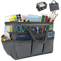 AKAYOK Art Supply Organizer with 11 Pockets, Caddy Organizer with Handle