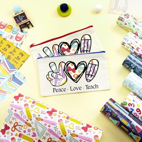 HTVSTD Teachers' Day HTV Heat Transfer Vinyl 10Sheets 12×10in Iron on Vinyl - color: Teacher