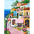 niurenmaoyi Landscape Stamped Cross Stitch Kits for Beginner,12X16In - color: Cross Stitch Kits00617-02