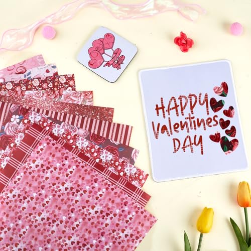 HTVSTD Rose Sublimation Transfer Ink Paper 10 Sheets 12 * 10in - color: Lace-10