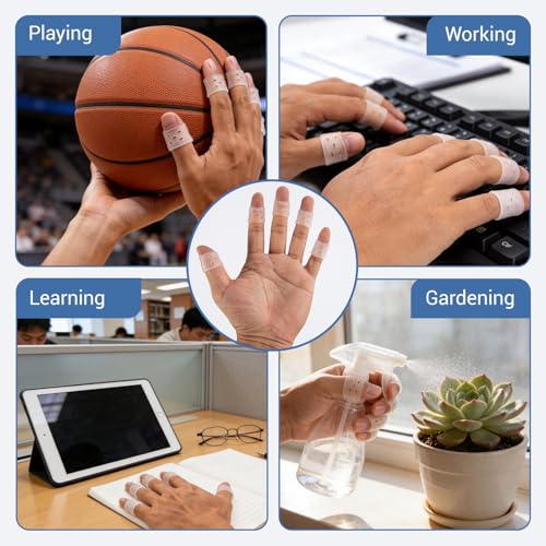 Silicone Finger Callus Protectors, Anti-Skin Picking Prevention Finger Cot