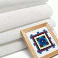 4 Pack Needlepoint Canvas 18x12 Inch, 18 Mesh - color: White-12x18INCH