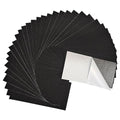Jtnohx Self Adhesive Felt Sheets Adhesive Backed Felt Fabric Black 33Pcs - color: Black