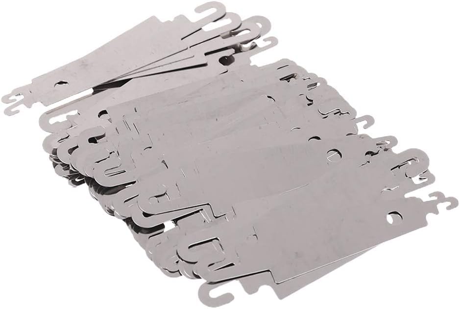 20pcs Silver Metal Large Eye Needle Threaders Embroidery for Cross Stitch Threading Too Embroidery Cross Stitch Sewing Tools