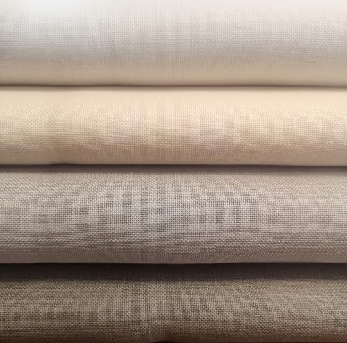 Linen Evenweave for Embroidery 25ct Dublin, Raw 53 - color: Raw 53