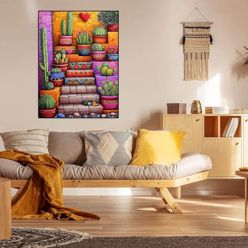 Dugsmgd Plant Diamond Art Kits for Adults, Diamond Painting Kits 12x16 Inch - color: Plant