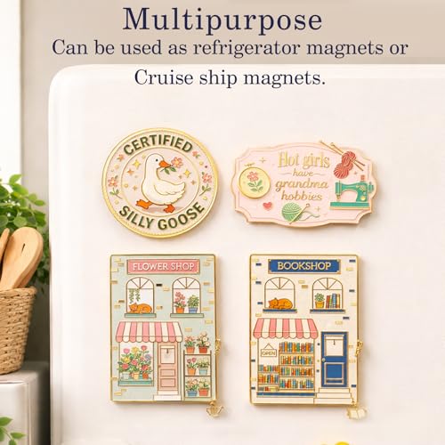Magnetic Needle Minder, Needle Minder for Cross Stitch Embroidery Sewing, Cute Funny Needleminder Needle Holder, Strong Magnet Needle Nanny, Gift for Women Stitch Lovers, (Goose) - color: goose