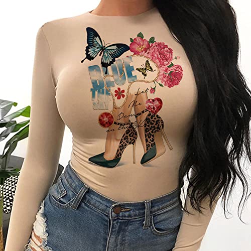 Flower Iron on Decals Patches Mother’s Day Iron on Transfers Sticker Floral High Heels Butterfly Design Washable Hot Heat Transfer Vinyl Stickers T-Shirt Backpacks Families Clothing DIY Applique