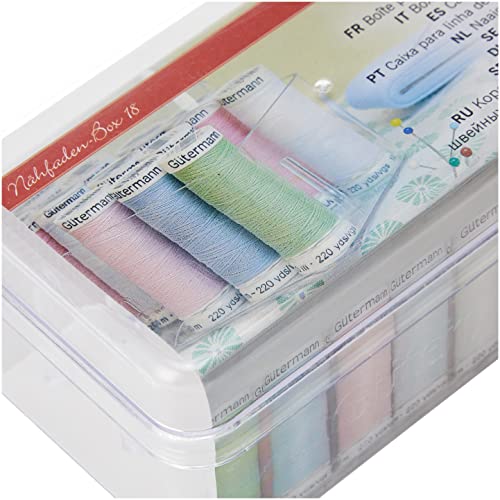 Gutermann Sewing Thread Box: 18 Spool - size: 18, style: 18 Spool