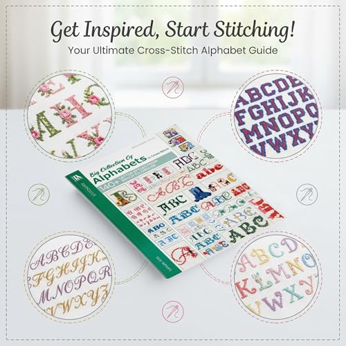 A Big Collection of Alphabets in Cross Stitch
