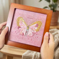 Bead Embroidery Kit for Adults with Instructions Video and Gift Box - color: Pink-Advanced