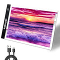 A4 Light Pad for Diamond Painting, Diamond Art Light Board, USB Powered - size: A4