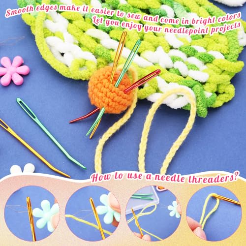 Fadoub 50 Pcs Yarn Needles, Darning Tapestry Needles Bent Kit - style: 50PCS