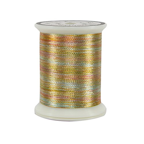 Superior Threads 10101-N25 Variegated Gold Metallic Thread, 500 yd