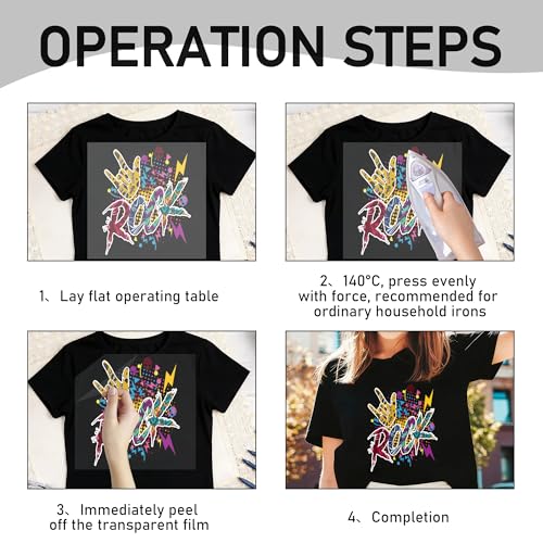 Dazoratix DTF Transfers Ready to Press - 20 Sheets Back to 80s Iron on Patches for Women T Shirts Retro Neon Vintage 90s Disco Heat Stickers Vinyl Decals for Clothes Costume Party DIY Craft Decoration - style: Back to 80s