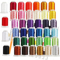 New brothreads 40 Colors 100% Polyester Machine Embroidery Thread 40WT