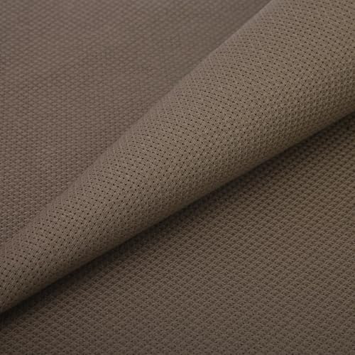 Aida Cloth 14 Count Cross Stitch Fabric,19×28inch (14CT,Coffee) - color: Coffee, size: 14CT