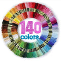 LOVIMAG Embroidery Thread 140pcs Friendship Bracelet String Floss Kit Yarn - style: 140pcs