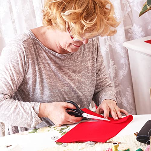 Jtnohx Color Felt Fabric Soft Felt Sheets Craft Fabric Sheets Red 8"x12" - color: Bright Red