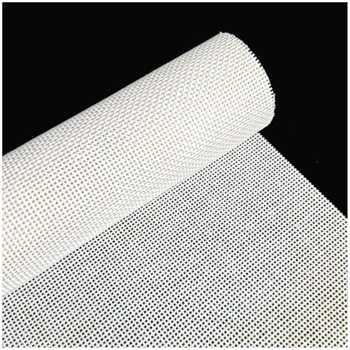 18 Mesh Needlepoint Canvas Roll,17"x14" Pure Cotton Mono Fabric - size: 14*17