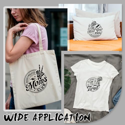 Dazoratix Mothers Day Iron on Transfers - 20 Sheets Funny Mama DTF Ready to Press Sarcastic Quote Mom Heat Patches Stickers Vinyl Decals T Shirts Clothes Pillow Bag Hat Hoodies DIY Crafts Decorations - style: Funny Mama