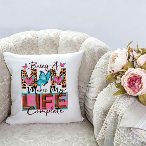 Mother’s Day DTF Transfer Ready to Press, 4PCS Best Mom Ever Iron on Patches Pink Flower Butterfly Heat Transfer Vinyl Decals Mama Leopard Print Iron on Appliques for T-Shirt Bags DIY Spiritual Craft - color: Pink Mother's Day A