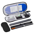sijidou Insulin Cooler Travel Case with 80g TSA Approved Ice Pack for Diabetes Drug & Insulin Pen Insulated Cooling, Equipped with 2 Pre-filled Syringe Holder Case, Suitable for Dialy Life and Trips - size: Black