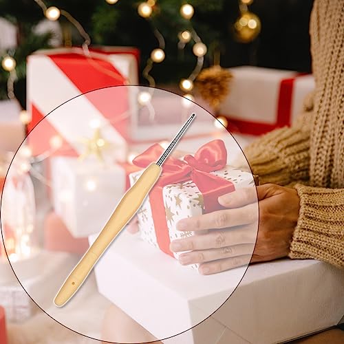 QLRFFLJOY 1.5mm Crochet Hook Small Size Crochet Hooks Lace Crochet Needle Embroidery Thread Knitting Weaving Tool DIY Lace Yarn Crochet Needles (1.5 mm) - size: 1.5 mm