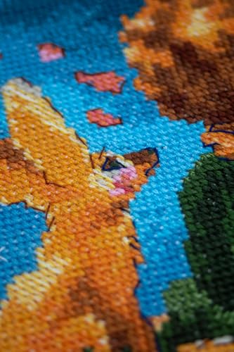 RIOLIS 1861 Dreamers Counted Cross Stitch Kit 7.87 x 11.81 in - style: Dreamers 1861