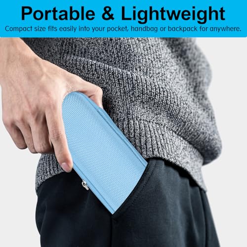 sijidou Insulin Cooler Travel Case, Portable Insulin Travel Case, Insulin Cooling Cases Insulated Organizer for Insulins Pens (Blue) - color: Blue