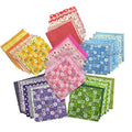 Cotton Quilting Fabric Squares, 42 Piece, 5x5 Inch, Pre-Cut