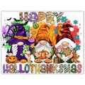 VIGEGU Gnome Stamped Cross Stitch Kits for Adults Beginners 12x16 inch - color: Halloween gnome Cross Stitch