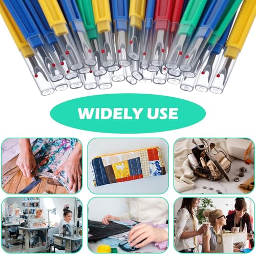 50Pcs Large Seam Rippers Stitch Remover Tool Kit, Seam Rippers for Sewing Embroidery Removal Tool, Mix Multicolor Stitch Ripper Thread Cutter for Crafting Embroidery, Opening Buttonholes