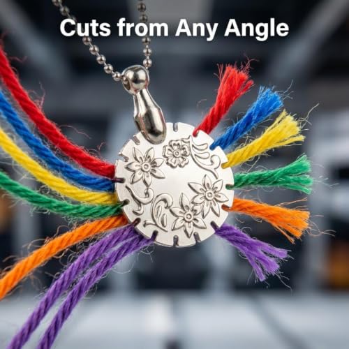 SHSEEN Yarn Cutter Pendant Necklace for Knitting and Crochet