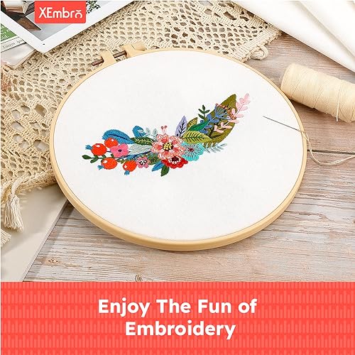 12 PCS White Embroidery Fabric, Pre-Cut Natural Cotton Embroidery Cloth Fabric, 4 Sizes Embroidery Cloth Squares for Embroidery Garment Craft (5.9 to 11.8inch) - color: White, size: 5.9 to 11.8 inch