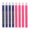 BOXOB 8pcs Tailors Fabric Pencil for Sewing Marking (Blue, Pink) - color: Blue, Pink