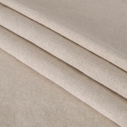 Nature Linen Needlework Fabric 20 by 62-Inch Embroidery Natural Color - color: Natural Color