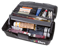 ArtBin 1-Tray Art Supply Box with Handle, Gray/Black - style: One Tray