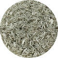 90g Glass Bugle Beads 7x2mm Embroidery Tube Glass Spacer Bulk Small Craft Long Beads for Necklaces Bracelets Earrings DIY Jewelry Making(Silver White) - color: Silver White