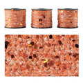 Artisanal Yarn Collection Multifiber Fancy Yarn for Knitting Crocheting Crafts DIY, Set of 3 Rolls (Orange Teardrop Sequins) - color: Orange Teardrop Sequins