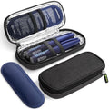 AUVON Lightweight Insulin Cooler Travel Case, 3-Layer Thickened Insulation - color: Black