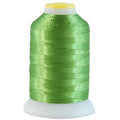 ThreadArt Metallic Embroidery Thread, 1000M, No. L61 - Light Green - color: Light Green